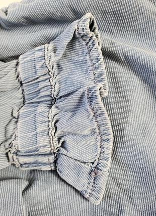 Шикарна брендова стильна котонова коротка блузка5 фото