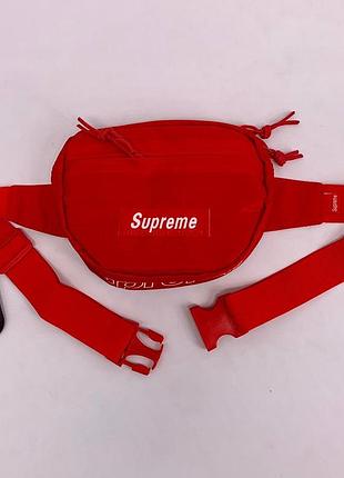 Сумка на пояс supreme бананка
