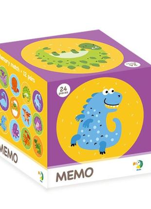 Настольная игра "мемо. динозавры", dodo, 300142
