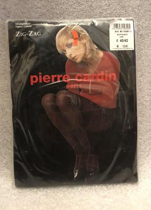 Pierre cardin, колготки zig-zag, р 40-42