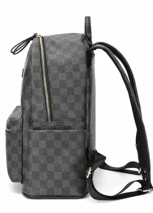 Большой женский городской рюкзак на плечи в стиле луи виттон, модный и стильный рюкзак2 фото