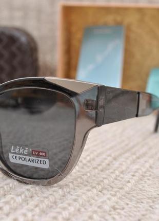 Гарні жіночі сонцезахисні окуляри leke polarized котяче око6 фото