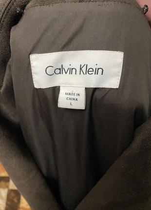 Calvin klein пальто куртка замша орог без нюансов весна3 фото
