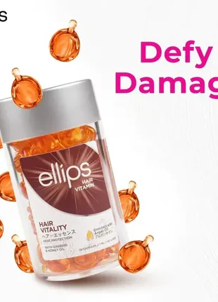 Ellips hair vitamin hair vitality with ginseng & honey oil