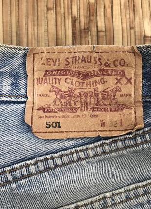 Джинсовые шорты levis 5013 фото