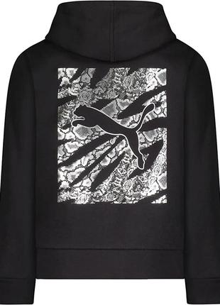 Дитячий світшот puma black на блискавці