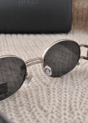 Фирменные солнцезащитные круглые очки rita bradley polarized7 фото