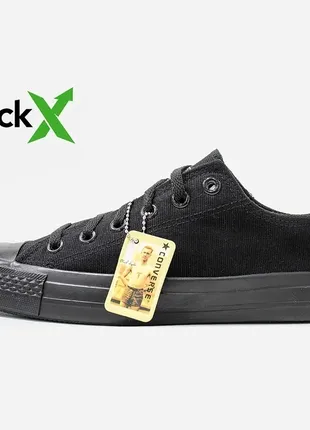 Кеды черные converse «black»❤распродаж