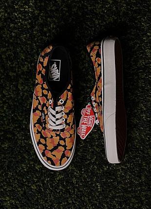 Кеды vans authentic leopard black/inca gold (new) | original