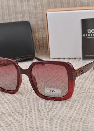 Фирменные солнцезащитные женские очки eternal polarized et3342