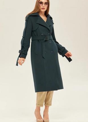 Базовое пальто с шерстью в составе1 фото