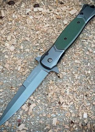 Складной нож browning fa52-green нож edc кинжального типа карманный стильный нож рыбака охотника туриста2 фото