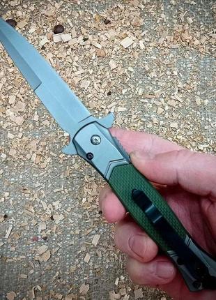 Складной нож browning fa52-green нож edc кинжального типа карманный стильный нож рыбака охотника туриста6 фото