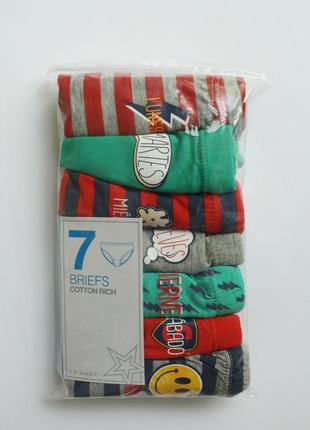 Трусики на мальчика поштучно primark