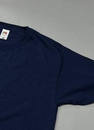 Унисекс новые синие базовые футболки футболка4 фото