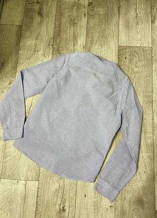 Хлопковая рубашка имитация джинса, hollister, размер 44-466 фото