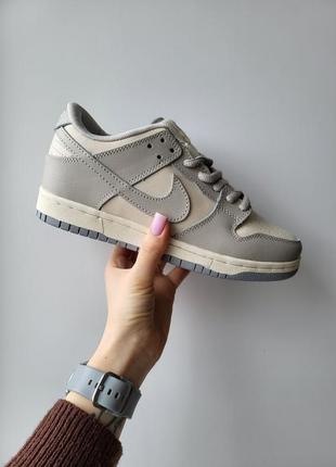 Кросівки жіночі nike sb dunk grey2 фото