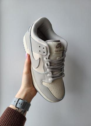 Кроссовки женские nike sb dunk grey