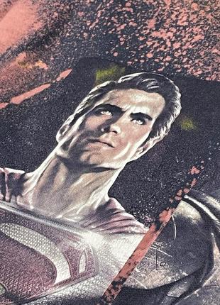 Кастом футболка с принтом бэтмена и супермена batman v superman dc comics10 фото