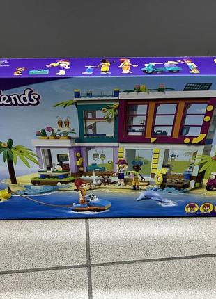 Lego friends - ferienhaus am strand (41709) новый!