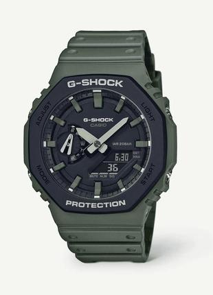 Часы casio g-shock ga-2110su-3aer carbon core guard новые!!! мужские