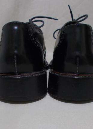 Туфли броги черные лаковая кожа 'lloyd' 44р6 фото