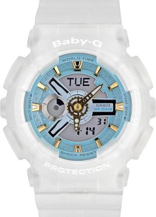 Часы casio baby-g ba-110sc-7aer с хронографом новые!!! женские