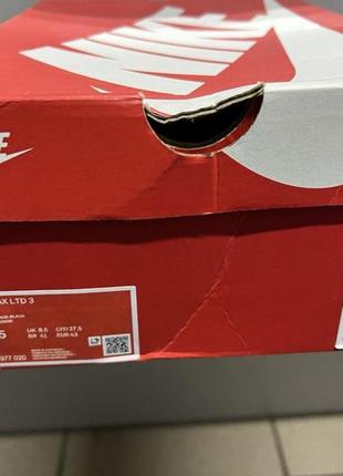 Кросівки nike air max ltd 3, 43 розмір (9.5 us) (687977-020) нові!!3 фото