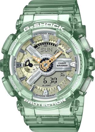 Часы casio g-shock gma-s110gs-3aer с хронографом новые!!! мужские