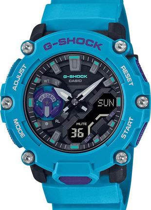 Часы casio g-shock ga-2200-2aer с хронографом новые!!! мужские