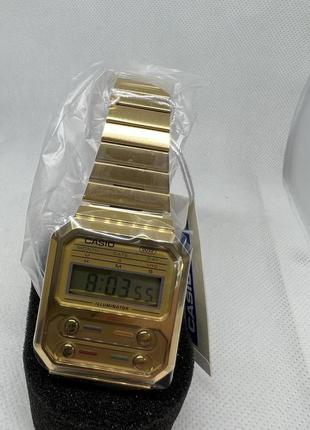 Часы casio vintage a100weg-9aef новые!!! унисекс4 фото