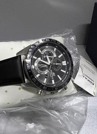 Часы casio edifice efv-620l-1avuef с хронографом новые!!! мужские3 фото