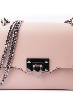 Женская кожаная итальянская сумка на плечо vera pelle