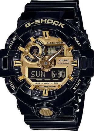 Годинник casio g-shock ga-710gb-1aer новий!!! чоловічі