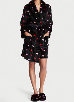 Халат victoria’s secret short cozy robe 💖1 фото