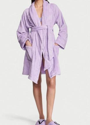 Халат victoria’s secret short cozy robe 💜