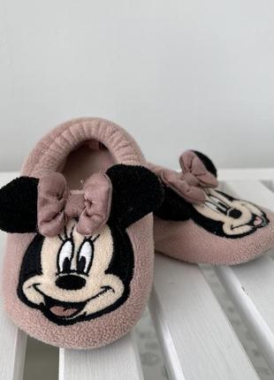 Дитячі капці тапки з minnie mouse