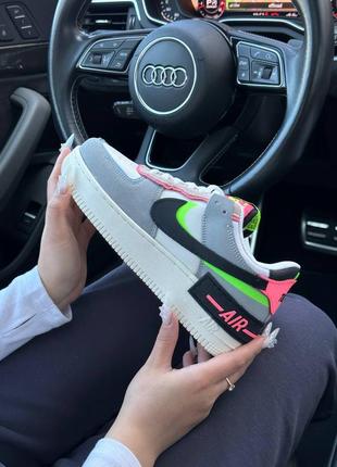 Жіночі кросівки nike air force 1 shadow multicolor