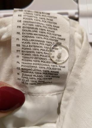 Брендовая летняя юбка из натуральной ткани рами5 фото