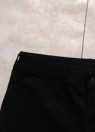 Брендові чорні джинси скінні з високою талією h&m, 12 розмір.2 фото
