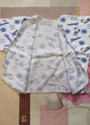 Сорочечка, льоля для новонароджених.2 фото