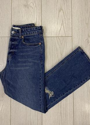 Женские джинсы mom jeans h&amp;m size s (36)2 фото