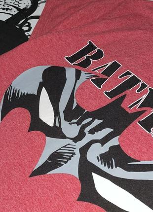 Футболка с большим логотипом бэтмена batman logo,dc comics3 фото