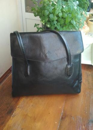 Сумка-рюкзак трансформер женская кожаная allengo paris