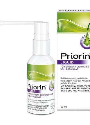 Priorin bayer приорин liquid от выпадения волос, 50 мл