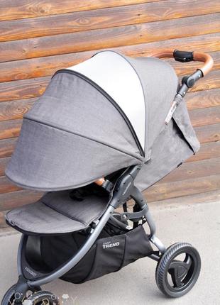Прогулянкова коляска valco baby snap 3 trend, charcoal