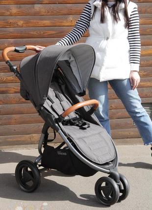 Прогулянкова коляска valco baby snap 3 trend, charcoal