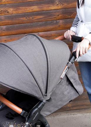 Прогулянкова коляска valco baby snap 3 trend, charcoal
