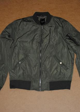 New look men утепленный бомбер куркта с карманом