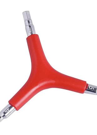 Ключ велосипедний gjb-032 y-подібний, шестигранники 4, 5, 6 мм.